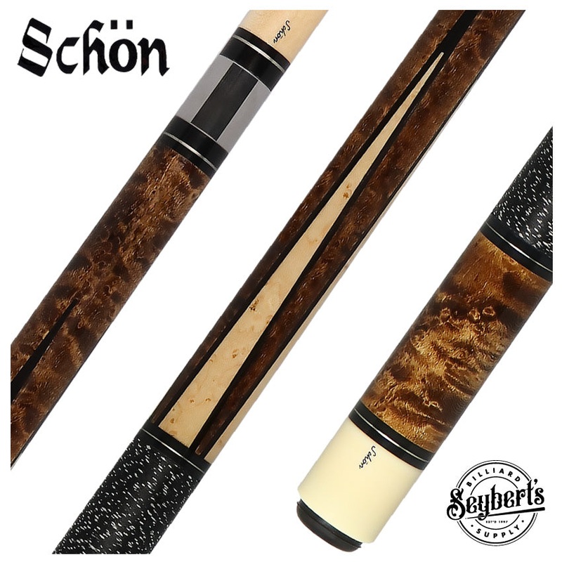 Schon Dark Stained Pool Cue – STL3DS