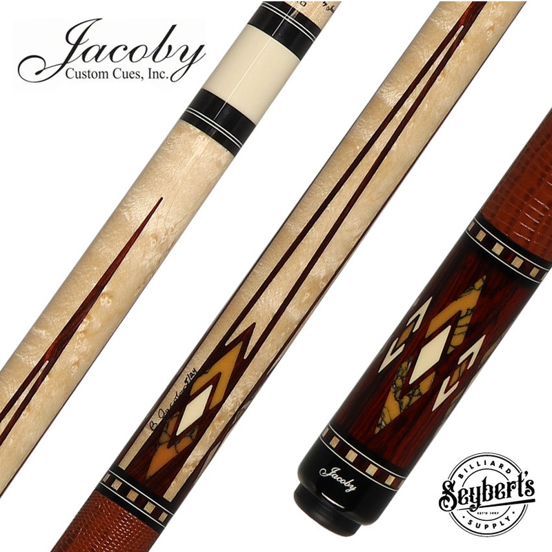 Jacoby Birdseye Maple Cocobolo Cue – HB4J