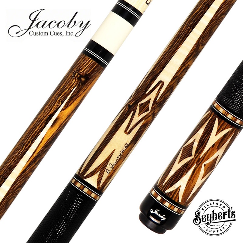 Jacoby Bocote with Curly Maple Point Cue – HB3