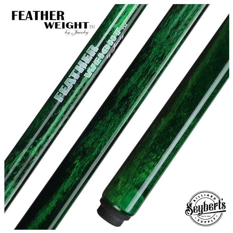 Jacoby Custom Green Feather Weight Break Cue – JFWBCGR