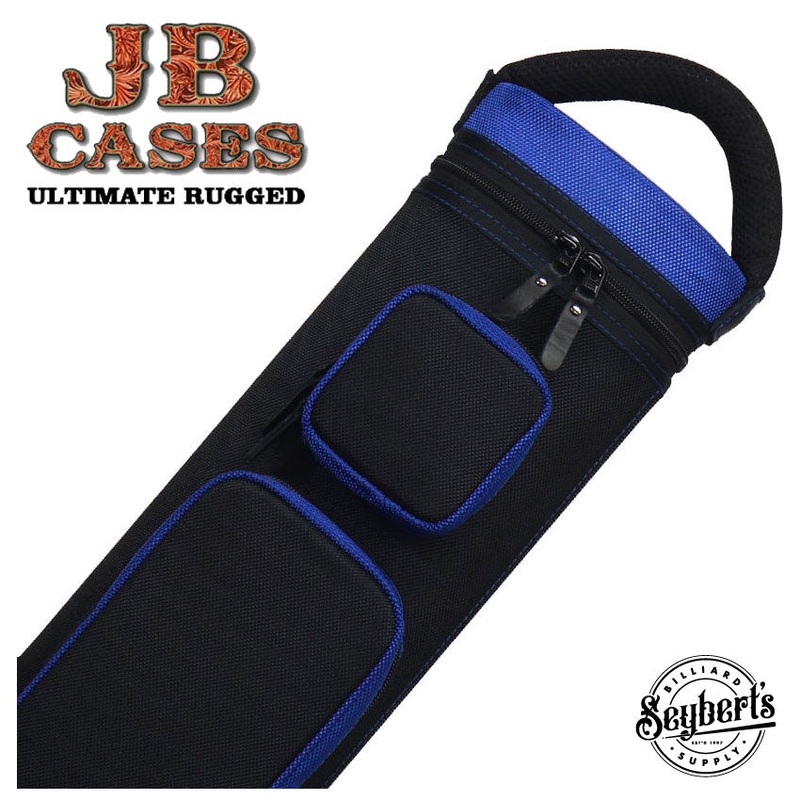 JB Ultimate Rugged Black/Blue Pool Cue Case – URBKBL