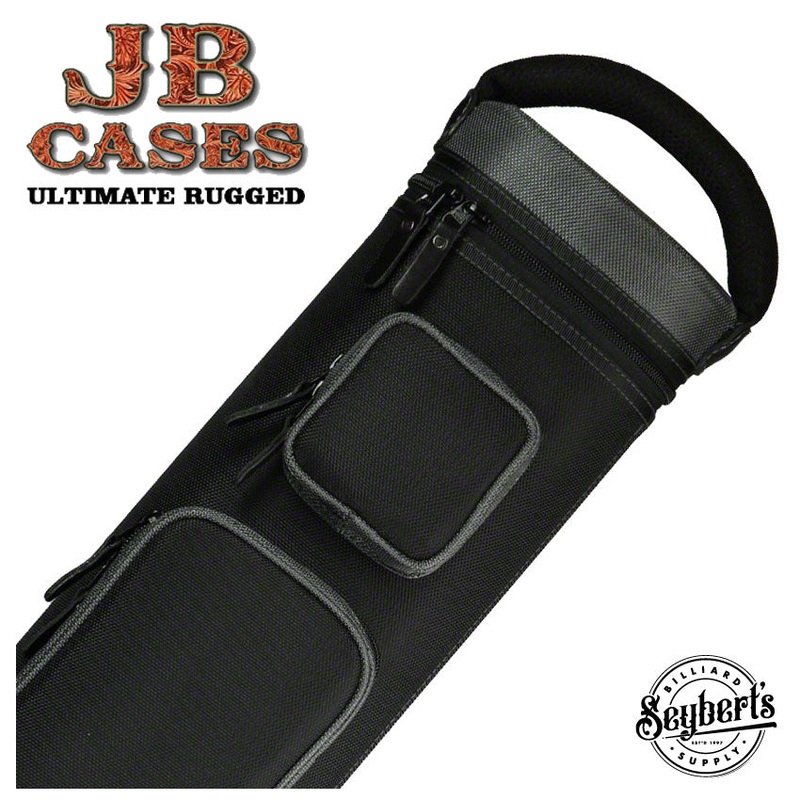 JB Ultimate Rugged Black/Grey Pool Cue Case – URBKGY