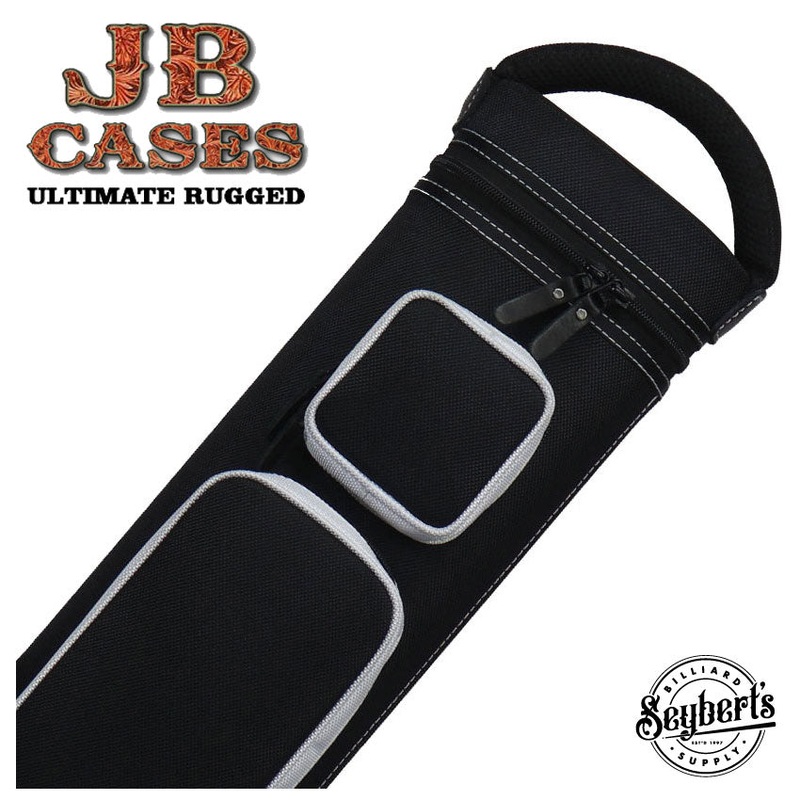 JB Ultimate Rugged Black/White Pool Cue Case – URBKWH