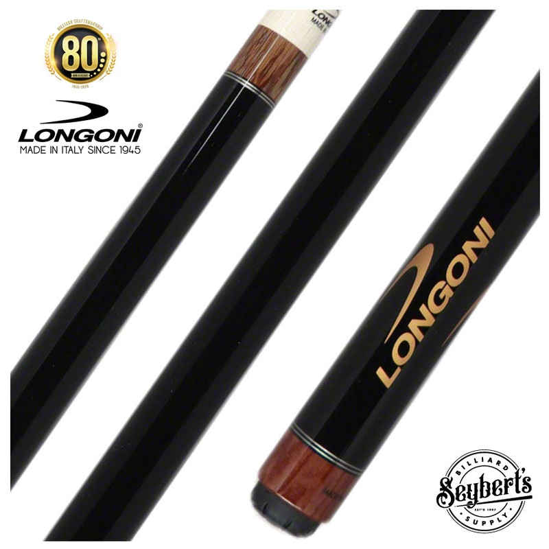 Longoni Hurricane 2 No-Wrap Pool Cue with S2 American Wood Shaft – LG24728
