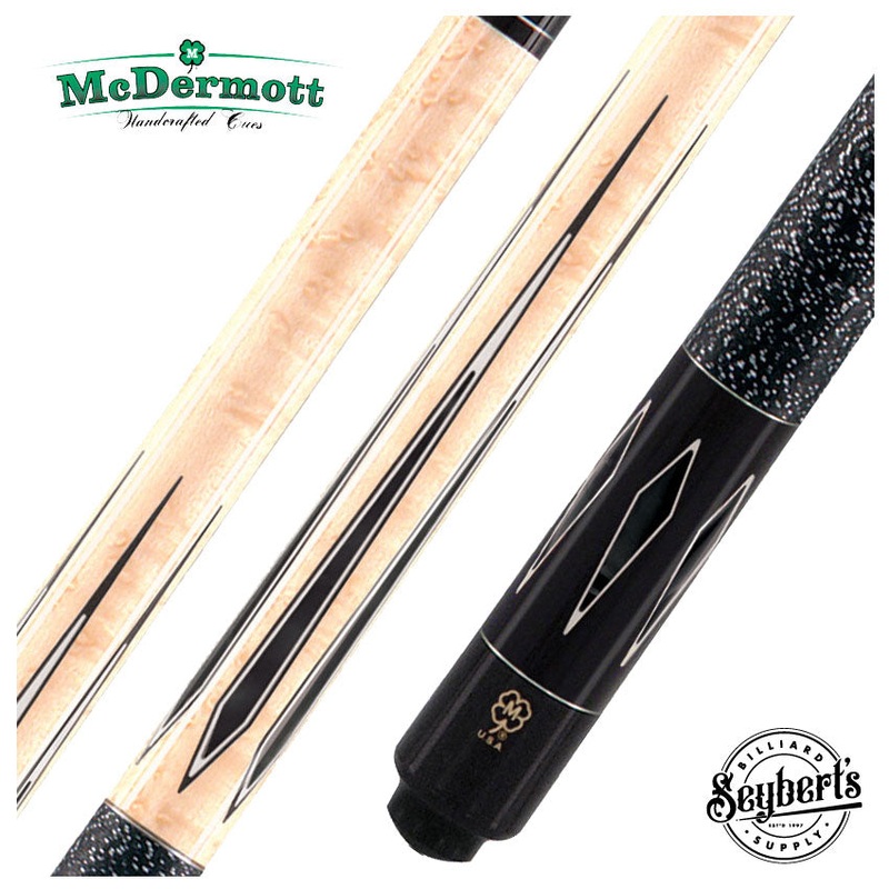 McDermott G Series Birdseye Maple with Gray Pearl Points Pool Cue – G326