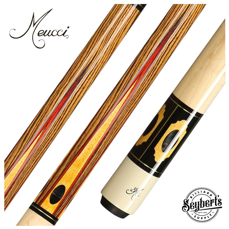 Meucci All Natural Wood Series Bocote Pool Cue – ANW2