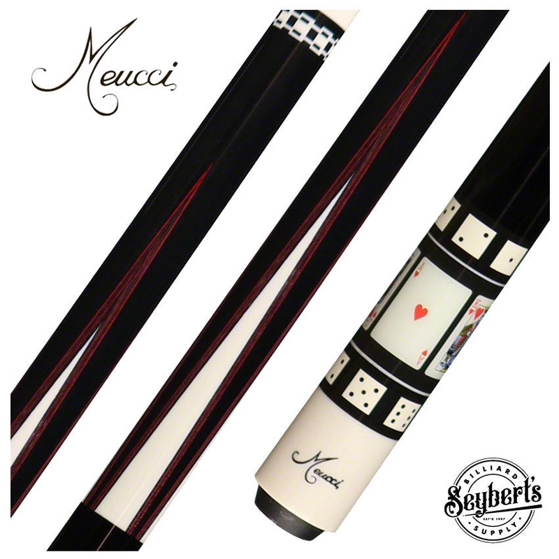 Meucci Hall Of Fame 4 Hearts Pool Cue with Pro Shaft – HOF04