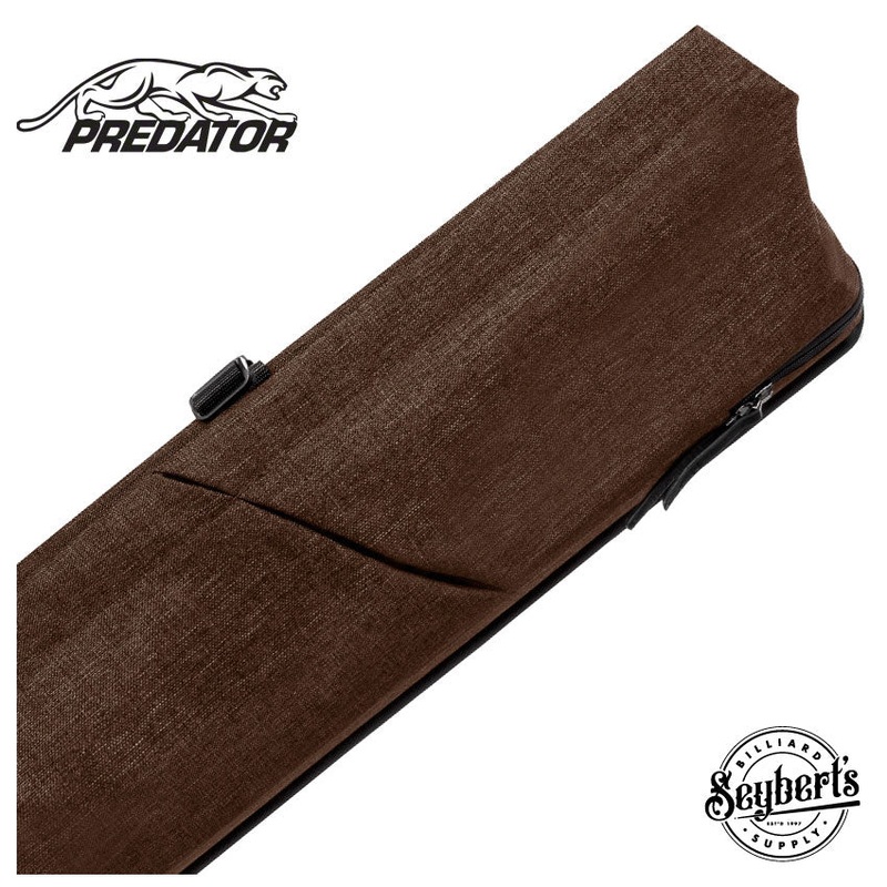Predator Urbain Brown Butterfly Style 2×4 Soft Pool Cue Case – PREU2x4BRNS