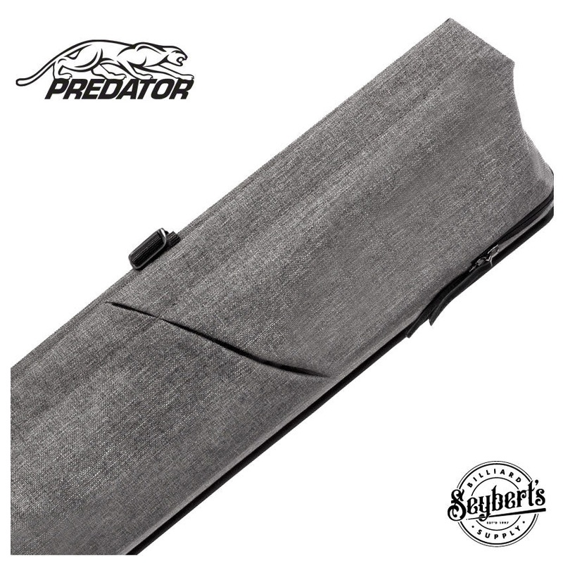 Predator Urbain Light Grey Butterfly Style 2×4 Soft Pool Cue Case – PREU2x4LGRYS