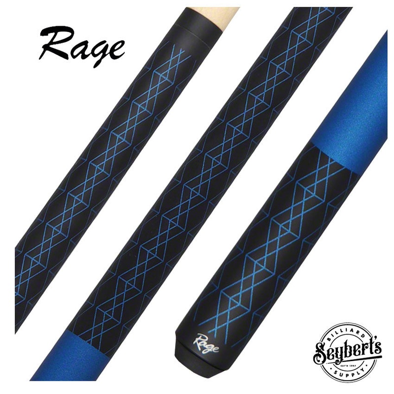 Rage Black and Blue Pool Cue – RG112