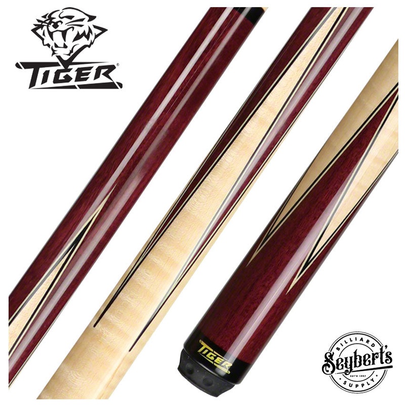 Tiger Sneaky Pete Cue – Purpleheart With Ultra Shaft – TH5