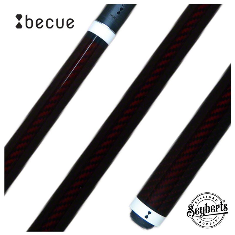 Becue V2 Carbon Fiber Naked Prestige Red Play Cue – BC238RED