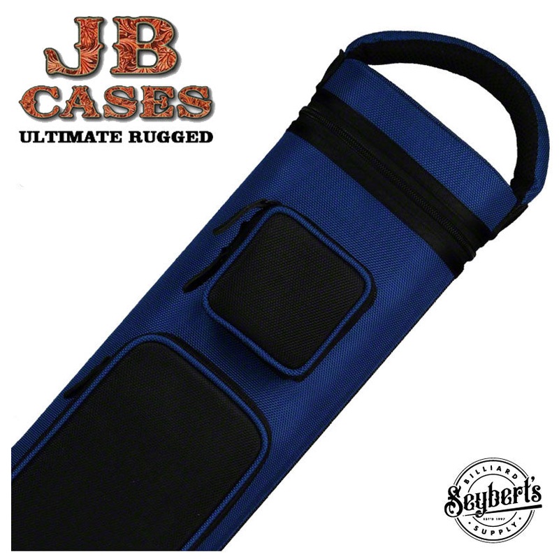 JB Ultimate Rugged Blue/Black Pool Cue Case – URBLBK