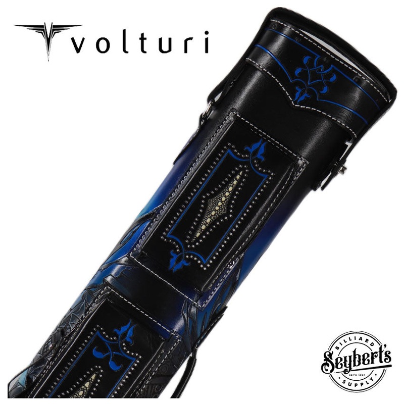 Volturi Custom Batman Blue 4×8 Hard Pool Cue Case – VCBATMAN4X8B
