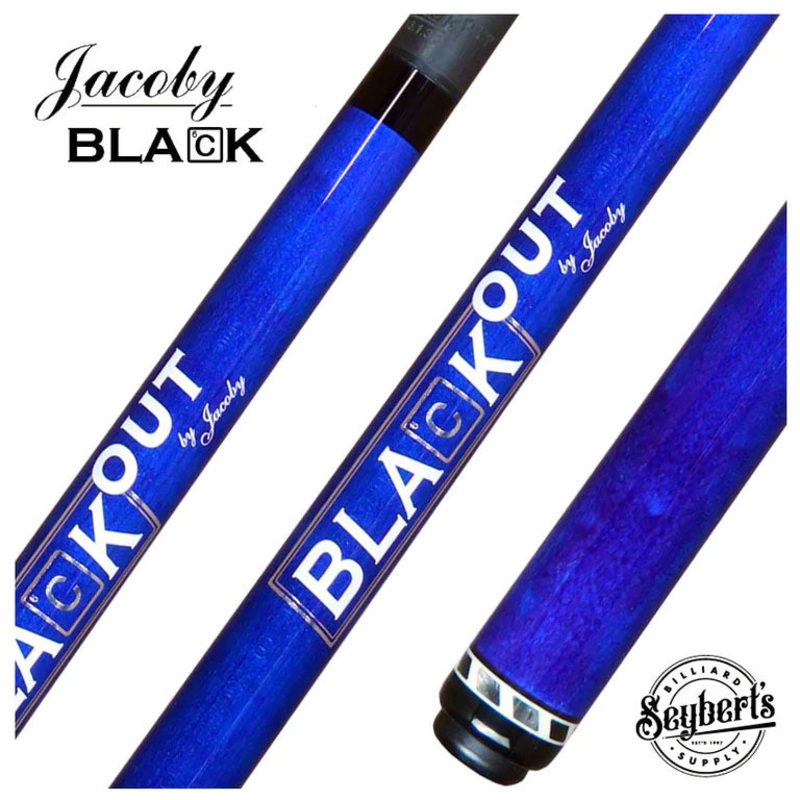 Jacoby BlaCkOut Blue No Wrap Break/Jump Cue – JACBKOUTBL