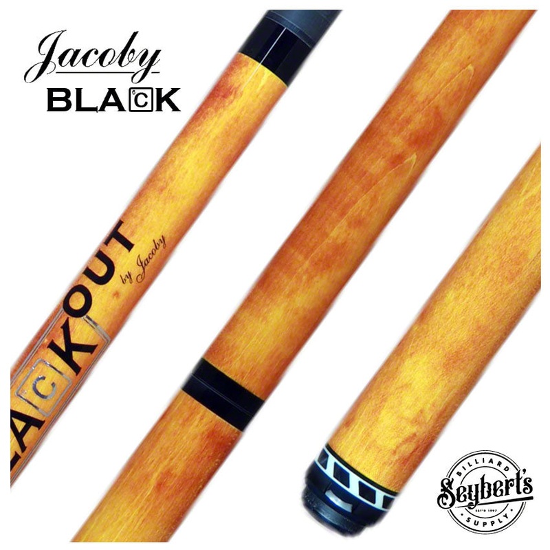 Jacoby BlaCkOut Orange No Wrap Break/Jump Cue – JACBKOUTOR