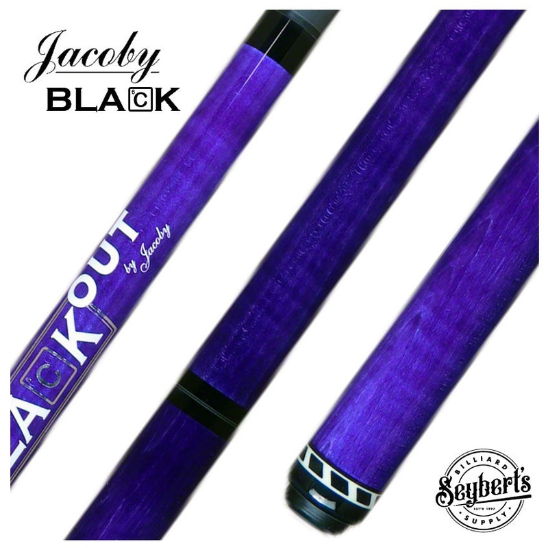 Jacoby BlaCkOut Purple No Wrap Break/Jump Cue – JACBKOUTPUR
