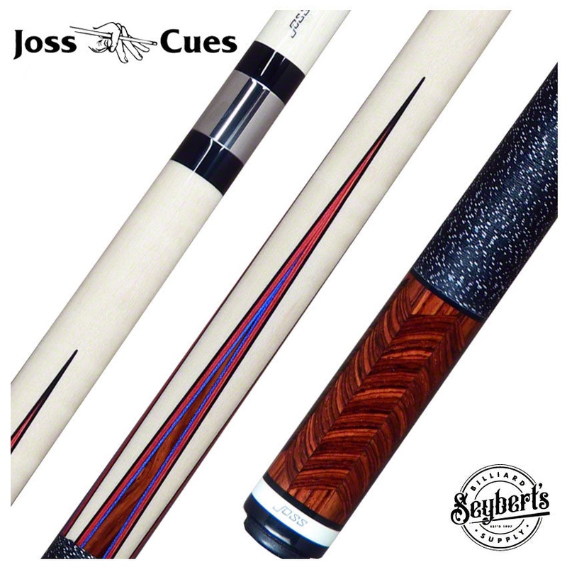 Joss 4 Point with Hoppe-Style Cocobolo Pool Cue – JC10-15