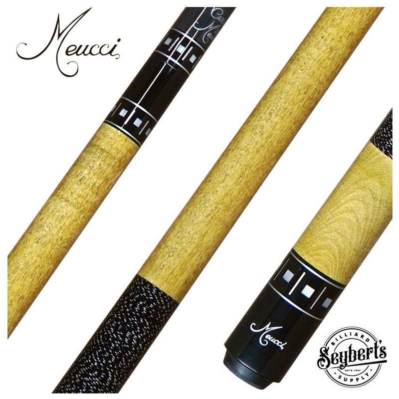 Meucci Brick and Morter #1 Pool Cue with Carbon Shaft – MCBM1C