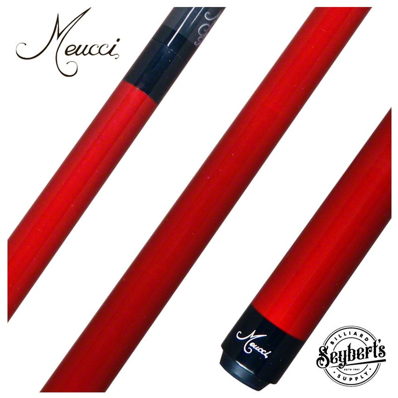 Meucci Red Carbon Fiber Break Cue – MBREAKREDC