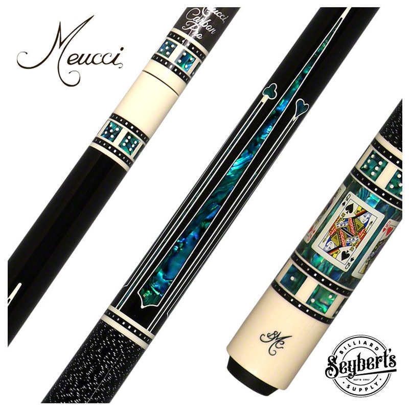 Meucci BMC Casino 3 Queens Pool Cue with Carbon Shaft – BMC3CQ