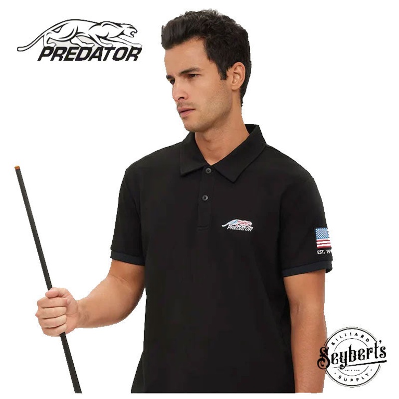 Predator USA Embroidered Cat Polo