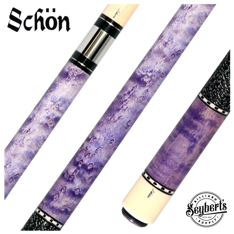 Schon STL1 Pool Cue Blue Stain – STL1BL