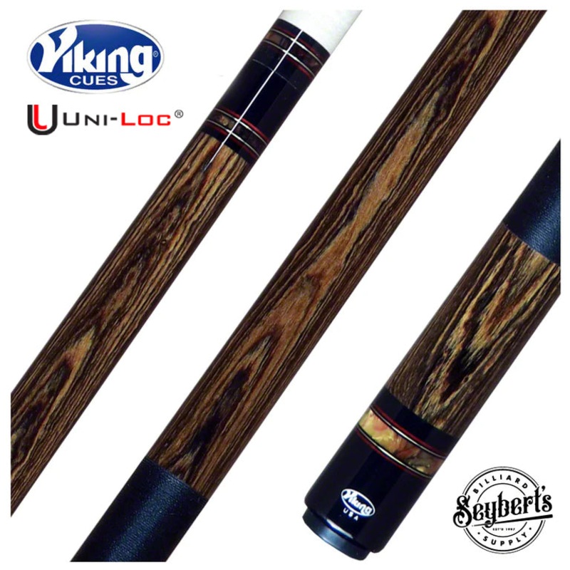 Viking S-TUNED Bocote Pool Cue with Vikore Uni-Loc – OV0300STUNED
