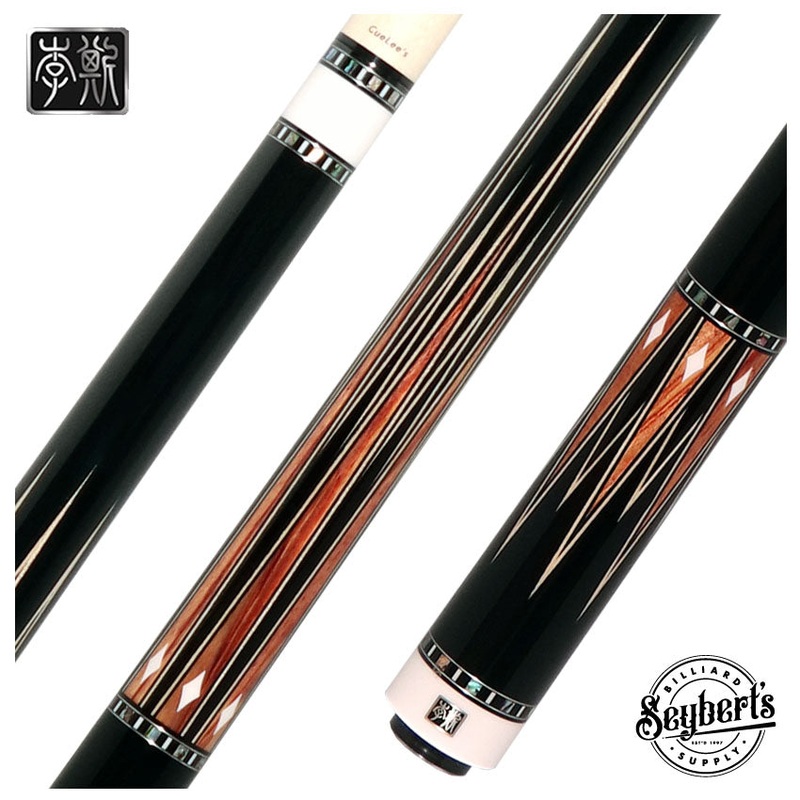 Cuelees Skyblade 2 Pool Cue  – Black Forearm