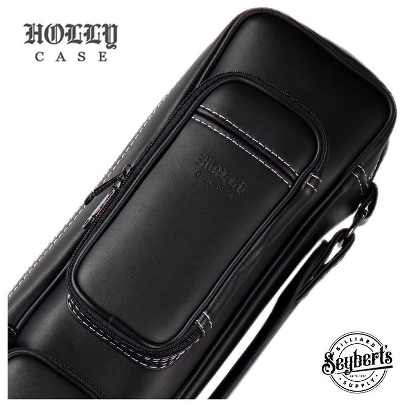 Holly Butterfly Stitched White 3×5 Pool Cue Case – BTF35W