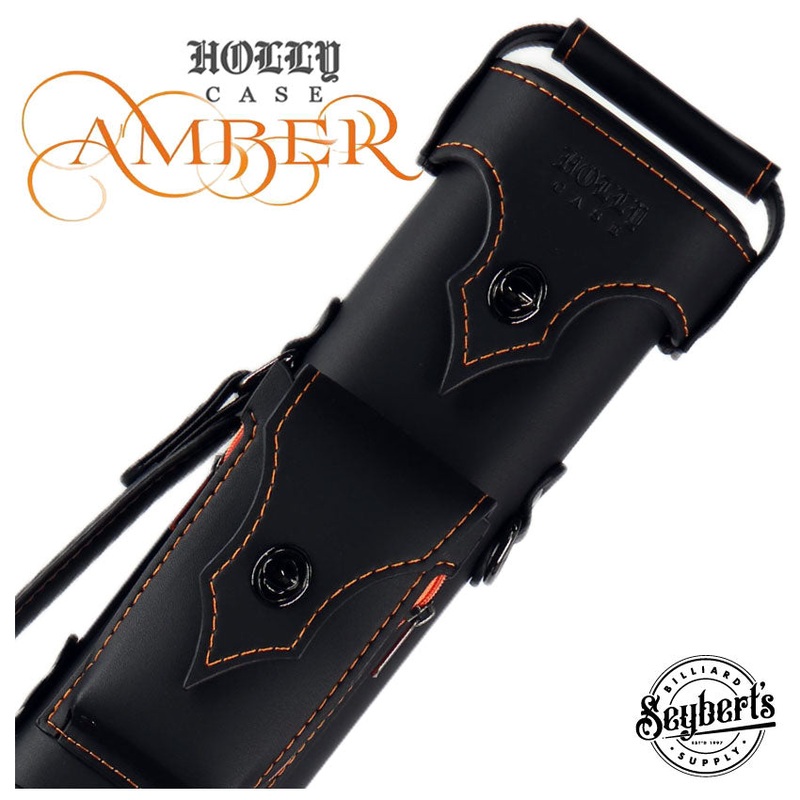 Holly Spectrum Stitched Amber Pool Cue Case – HSO