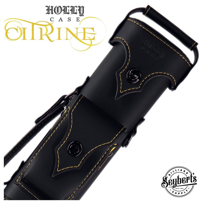 Holly Spectrum Stitched Citrine Pool Cue Case – HSY