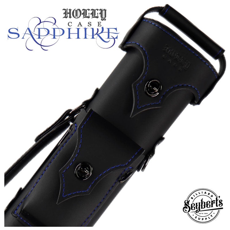 Holly Spectrum Stitched Sapphire Pool Cue Case – HSB