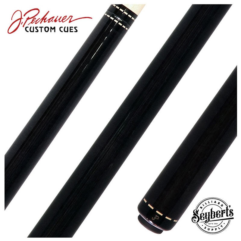 Pechauer JP T Series Ebony-Stained Maple No Wrap Pool Cue