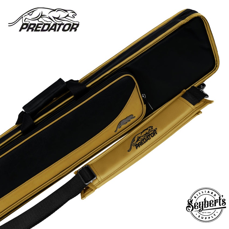 Predator 30th Anniversary Roadline 4×8 Butterfly Soft Pool Cue Case – Black and Gold