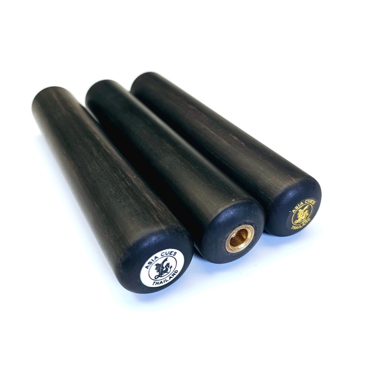 Asia Cues 6″ Solid Ebony Mini Butt