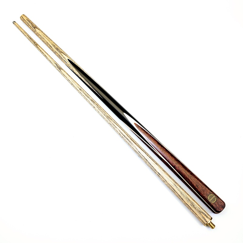 Asia Cues Challenge – Two Piece Snooker Cue 9.5mm Tip, 18.5oz, 57.5″