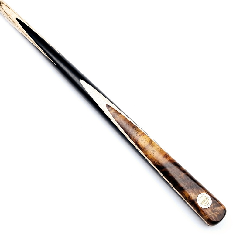 Asia Cues Connoisseur No.230 – One Piece Snooker Cue 9.5mm Tip, 57.5″, 19.3oz