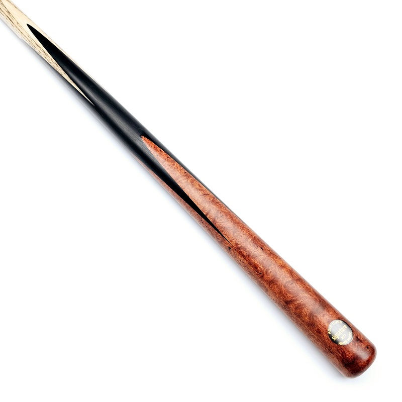 Asia Cues Signature No.227 – One Piece Pool Cue 8.5mm Tip, 16.6oz, 57.5″