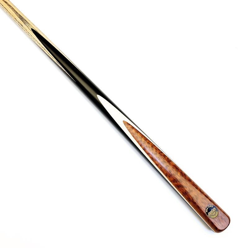 Asia Cues Signature No.528 – One Piece Snooker Cue 9.5mm Tip, 57.5″, 18.1oz