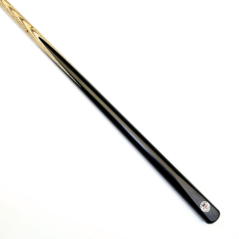 Asia Cues Ultimate No.913 – 3/4 High Jointed Snooker Cue 9.5mm Tip, 57.5″, 18.4oz