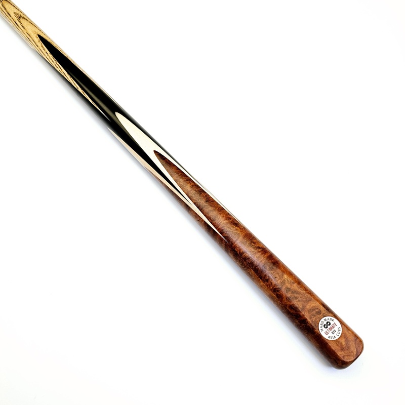 Asia Cues Ultimate No.926  – One Piece Snooker Cue 9.5mm Tip, 57.5″, 18.1oz
