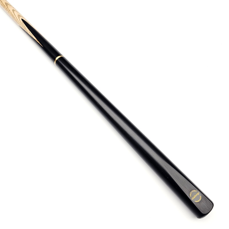 Asia Cues Challenge – 3/4 Jointed Snooker Cue 9.7mm Tip, 18oz, 58″