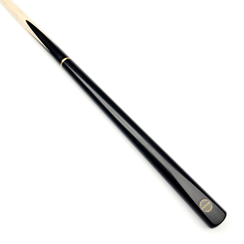 Asia Cues Challenge – 3/4 Jointed Snooker Cue 9.8mm Tip, 17.9oz, 57.75″