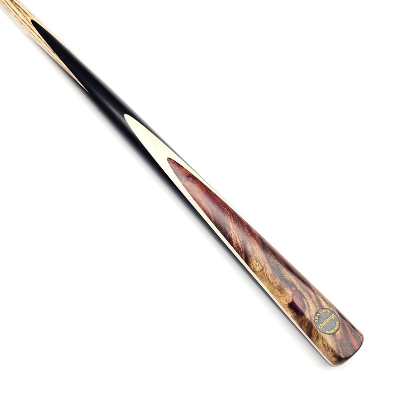Asia Cues Challenge – One Piece Pool Cue 8.8mm Tip, 18oz, 57.25″