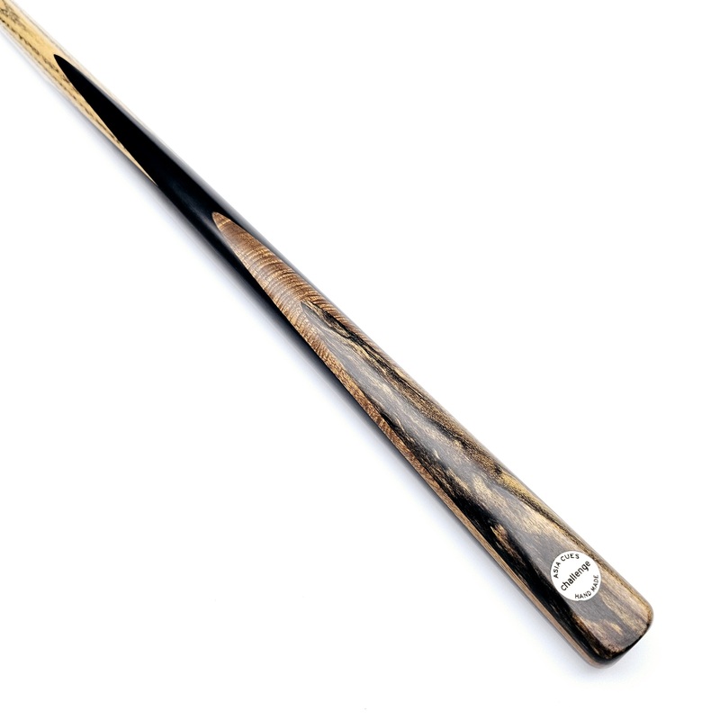 Asia Cues Challenge – One Piece Snooker Cue 9.5mm Tip, 17.1oz, 56.75″