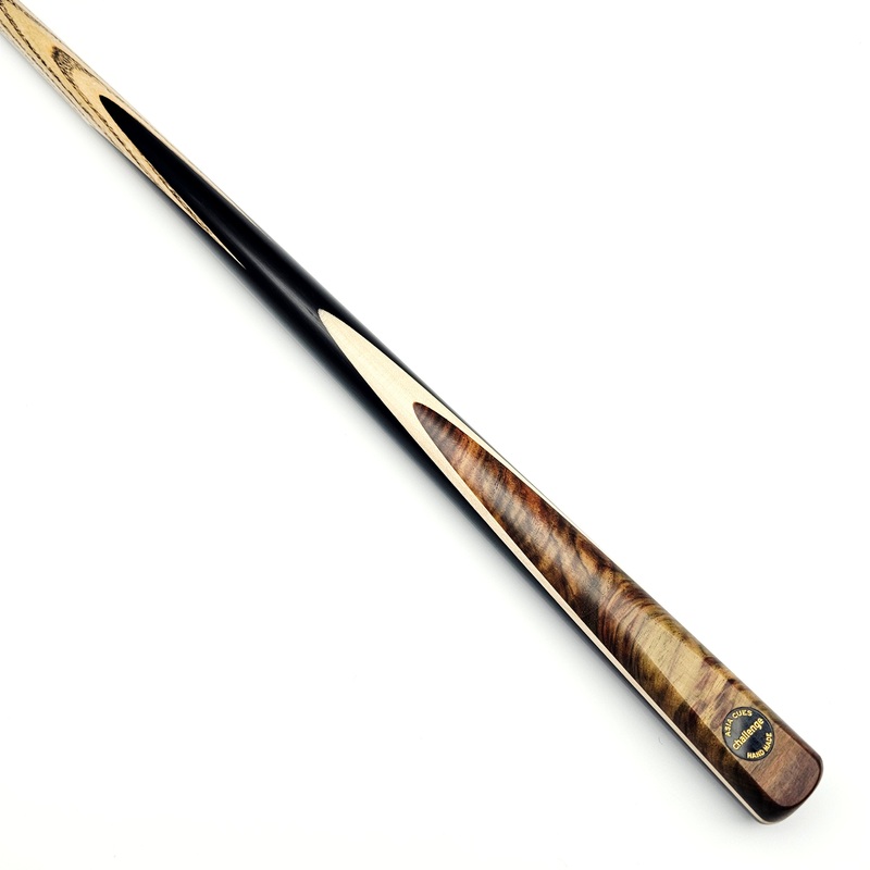 Asia Cues Challenge – One Piece Snooker Cue 9.8mm Tip, 17.5oz, 57.5″