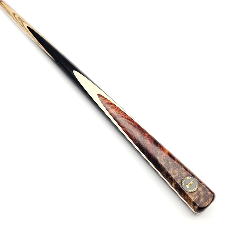Asia Cues Shooter – One Piece Pool Cue 8.9mm Tip, 17.5oz, 57.25″