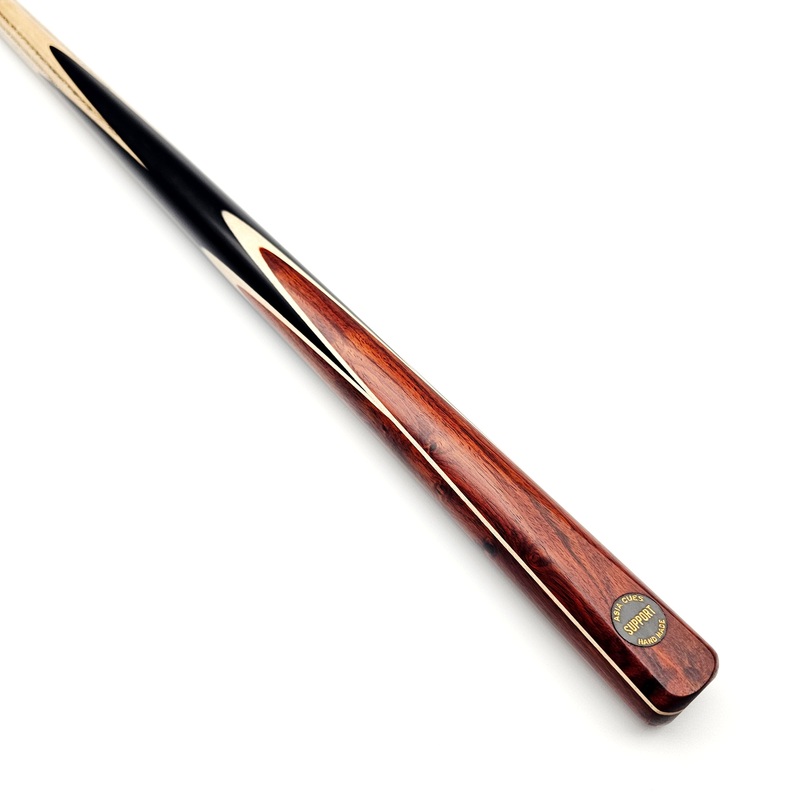 Asia Cues Support – One Piece Snooker Cue 9.6mm Tip, 18.5oz, 58″