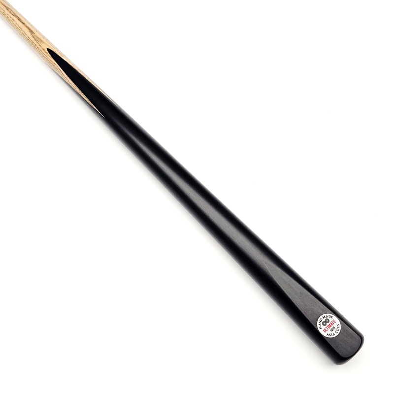 Asia Cues Ultimate No.1014  – One Piece Snooker Cue 9.5mm Tip, 18.3oz, 57.5″